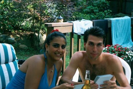 Stephen with Danielle