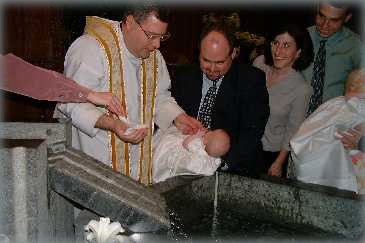 Mackenzie at christening