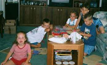 Grandchildren at Barbara's