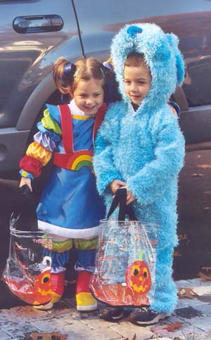 Jack and Mackenzie Halloween 2004