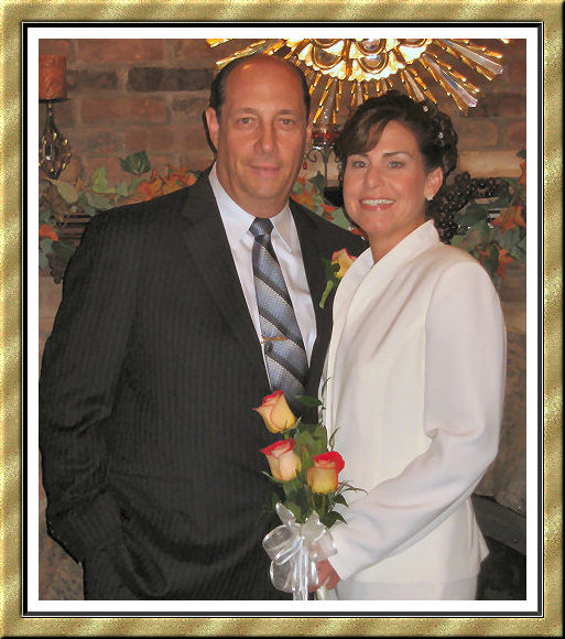 Jeanne and Bill wedding portrait