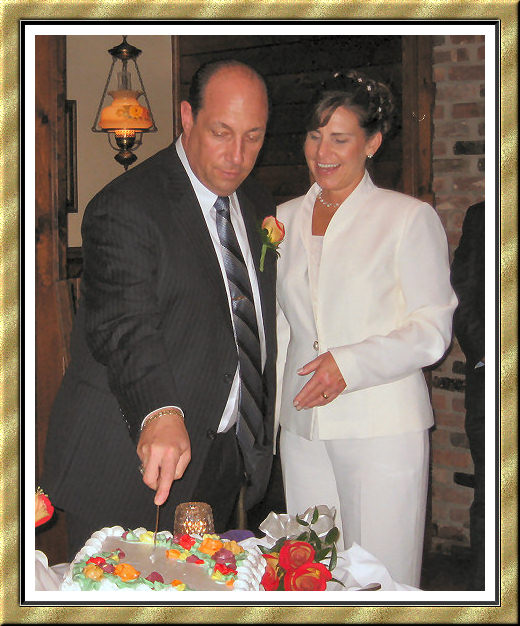 Jeanne and Bill wedding portrait