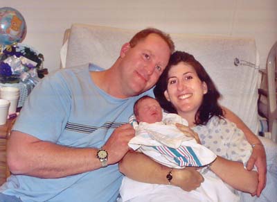 Sean with Mom and Dad