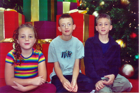 Erin, Patrick and Matthew — Merry Christmas from Texas